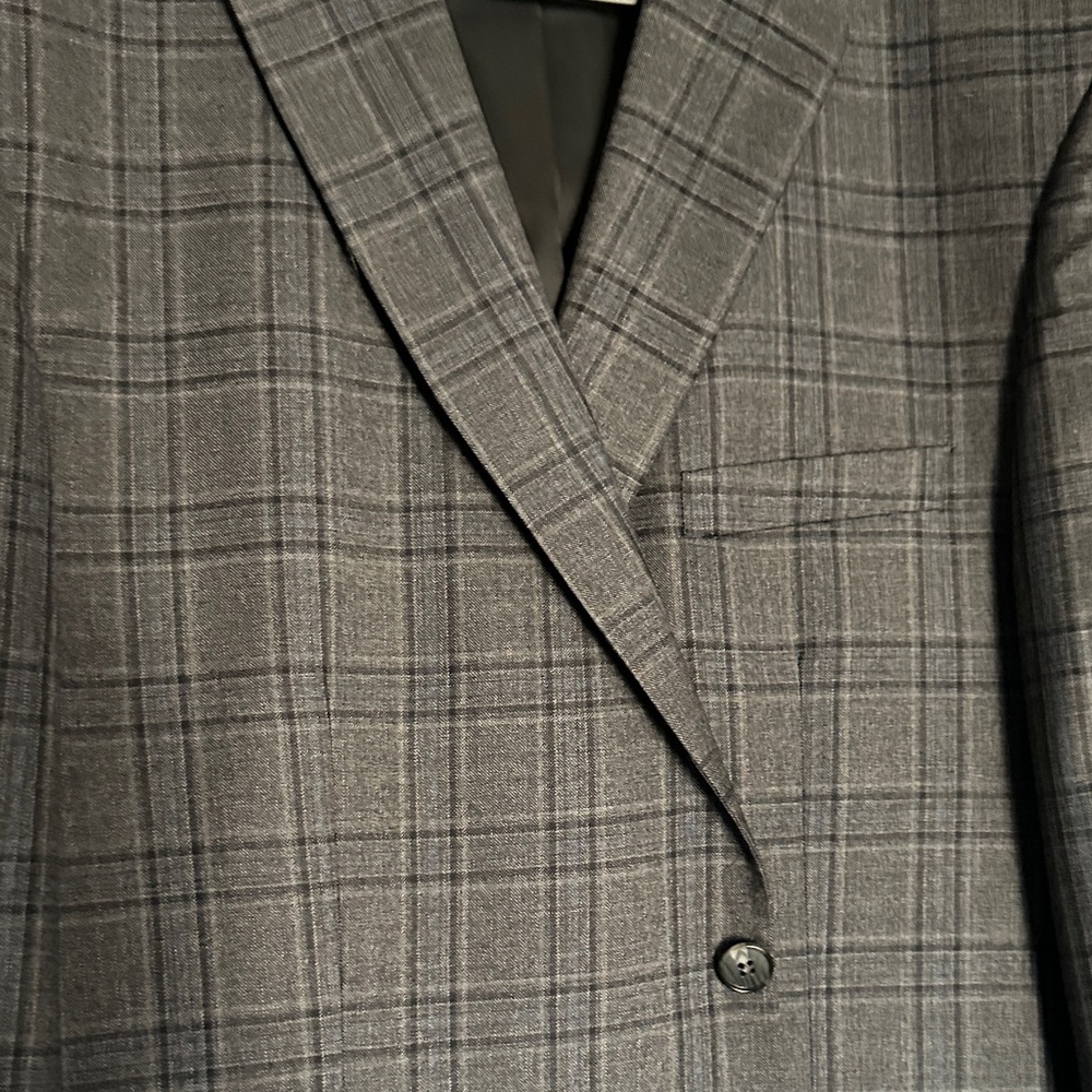 Jos. A. Bank Comfort Stretch Tailored Fit Plaid Sportcoat